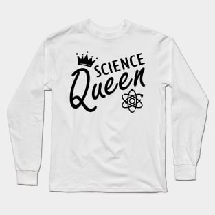 Science Queen Long Sleeve T-Shirt